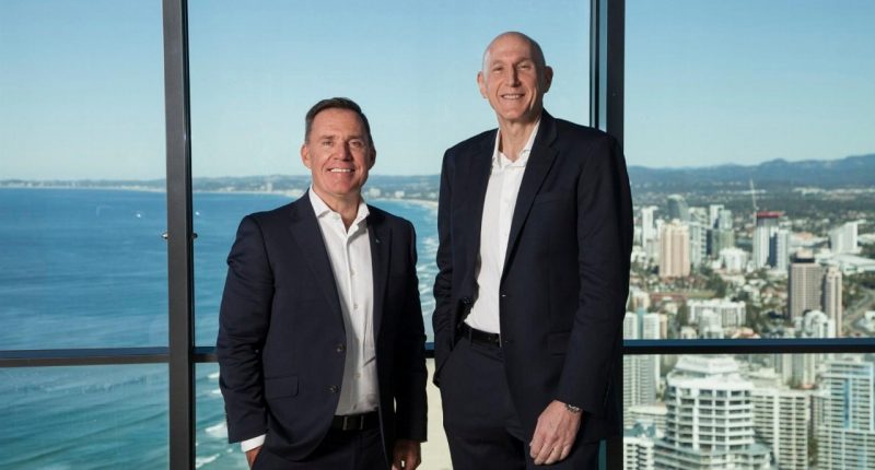 Crown Resorts (ASX:CWN) - Incoming Sydney CEO, Simon McGrath (left)